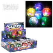 2.5" LIGHT-UP GALAXY SQUEEZE BALL,Pack of 12