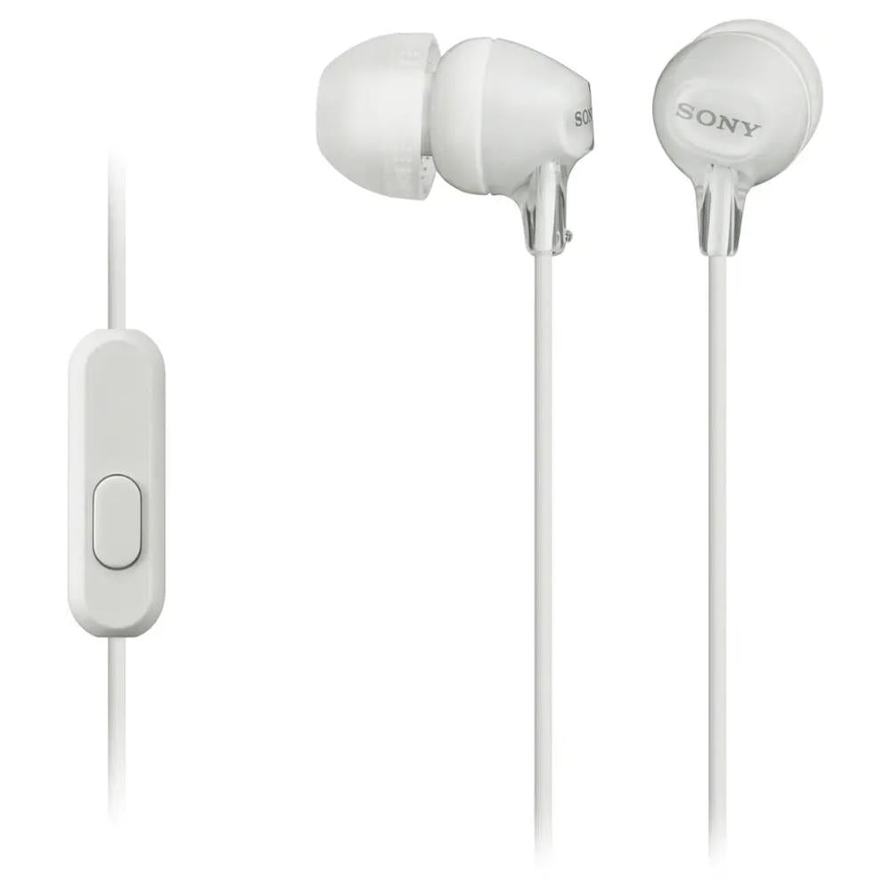 Sony Sony Wired In-ear Sports Headphones with Microphone (MDR-EX14AP) - White