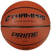 Prime PU Composite Indoor Basketball - Orange, Regulation