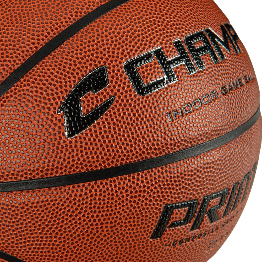 Prime PU Composite Indoor Basketball - Orange, Womens - 28.5