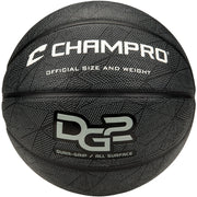 Dura-Grip 230 Rubber Basketball - Black, Womens - 28.5