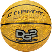 Dura-Grip 230 Rubber Basketball - Gold, Regulation