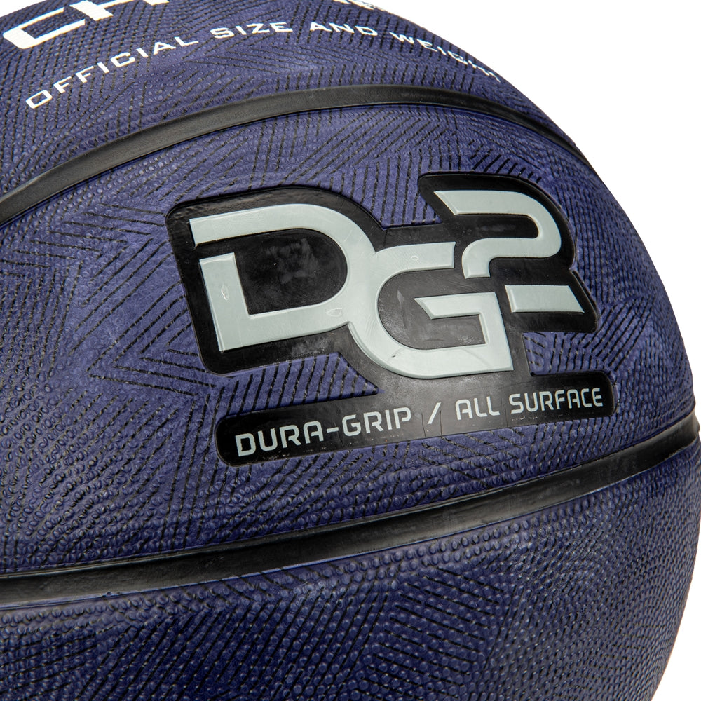 Dura-Grip 230 Rubber Basketball - Purple, Regulation