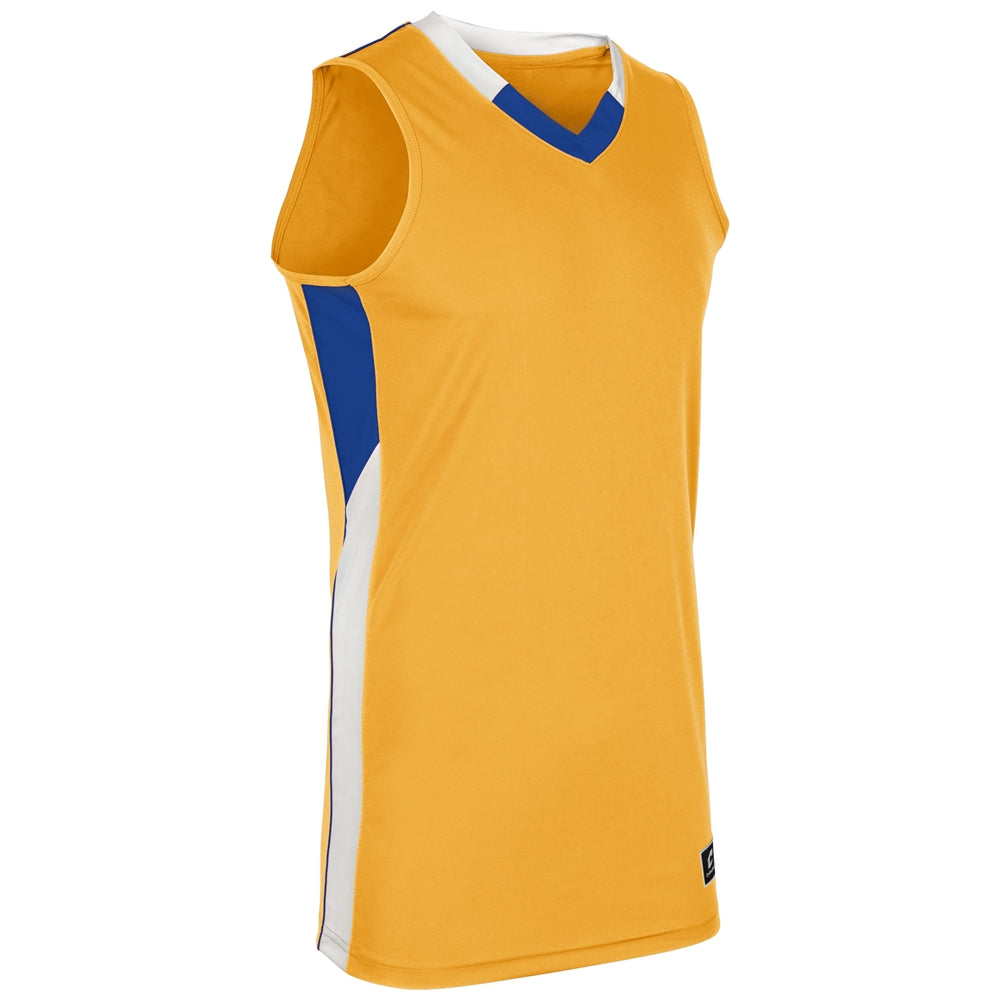 Rebel Basketball Jersey - Gold Royal White - Youth - Extra-Small