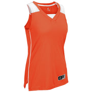 Prime Basketball Jersey - Orange White - Womens - XXLarge