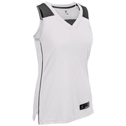 Prime Basketball Jersey - White Black - Womens - Medium