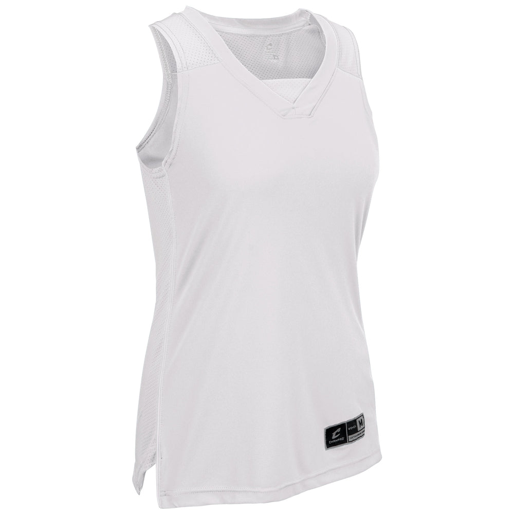 Prime Basketball Jersey - White White - Womens - Large
