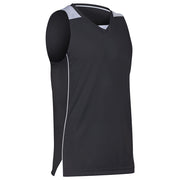 Prime Basketball Jersey - Black White - Youth - Small