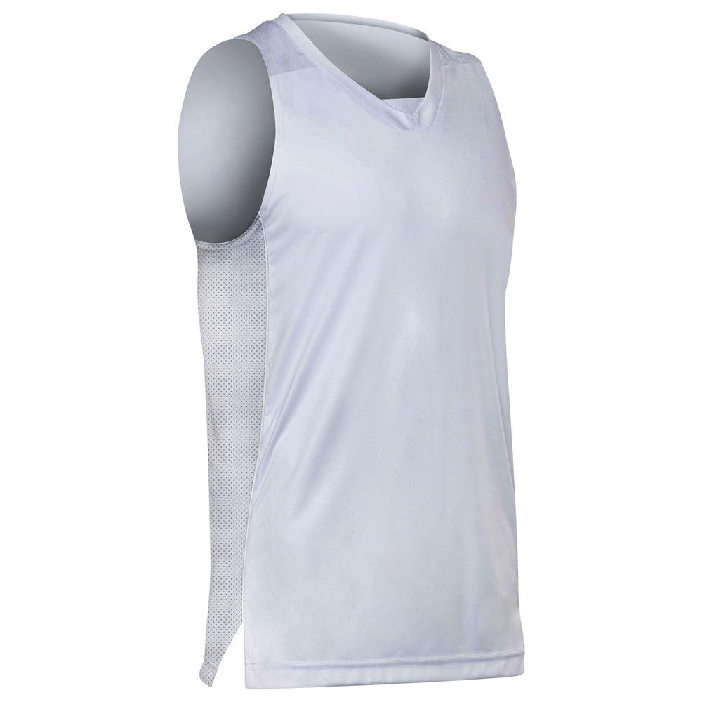 Prime Basketball Jersey - White White - Adult - Extra-Large
