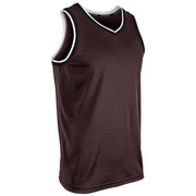 Forward Basketball Jersey - Maroon Black White - Youth - Large