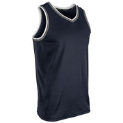Forward Basketball Jersey - Navy Silver White - Youth - Extra-Large