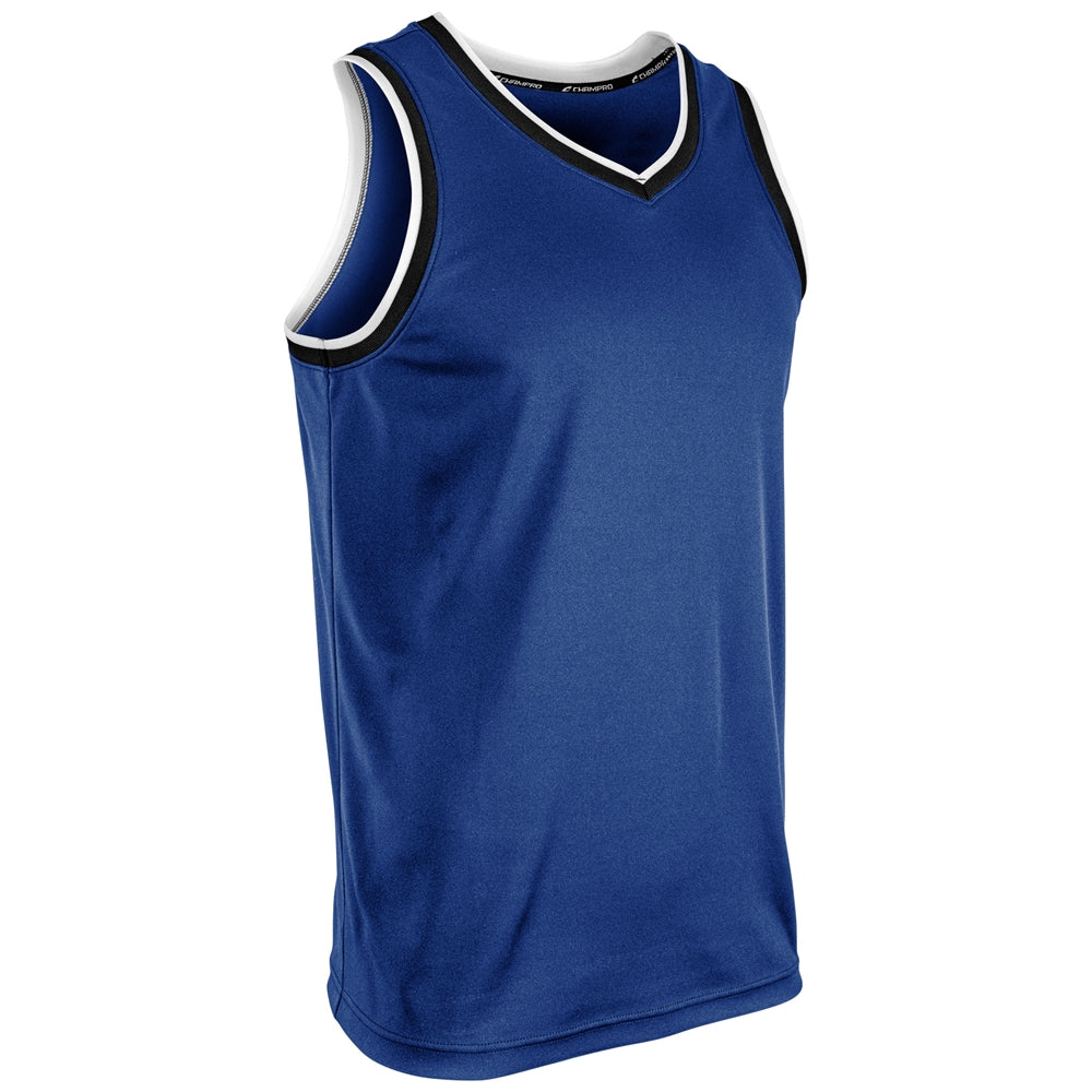 Forward Basketball Jersey - Royal Black White - Youth - Medium