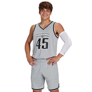 Forward Basketball Jersey - Navy, Silver, White - Youth - Medium