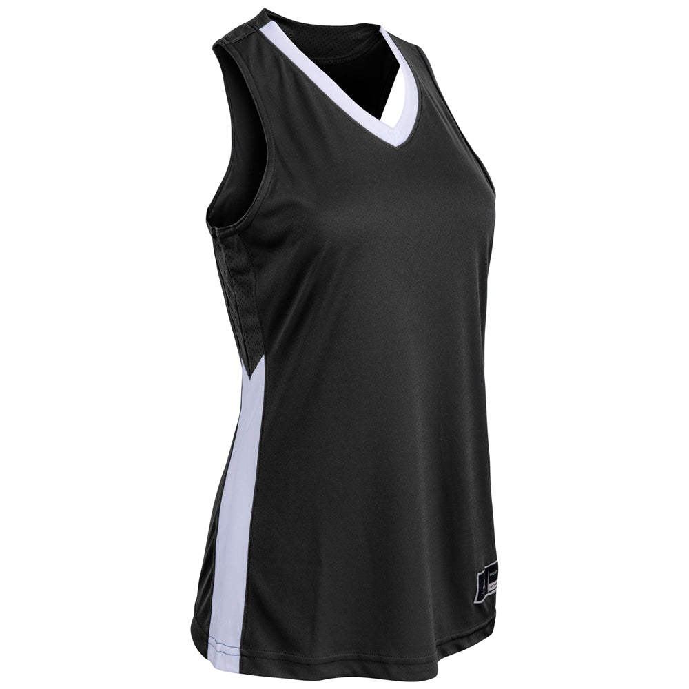 Dagger Basketball Jersey - Black White - Womens - Extra-Large