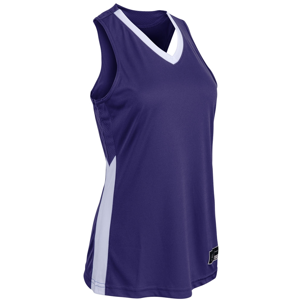 Dagger Basketball Jersey - Purple White - Womens - XXLarge
