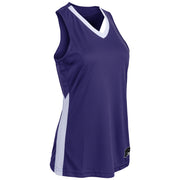 Dagger Basketball Jersey - Purple White - Womens - XXLarge