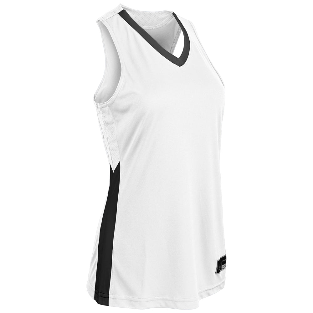 Dagger Basketball Jersey - White Black - Womens - XXLarge