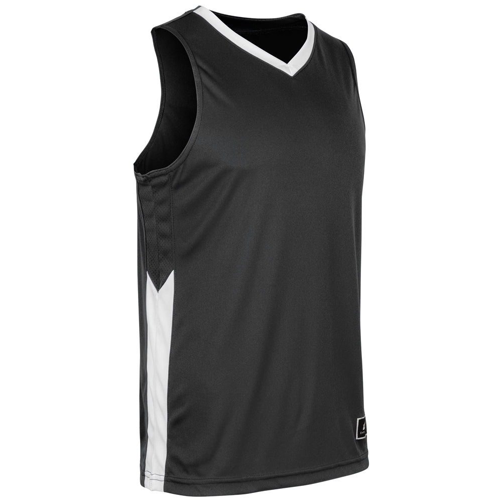 Dagger Basketball Jersey - Black White - Adult - 3XL