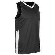 Dagger Basketball Jersey - Black White - Adult - Extra-Large
