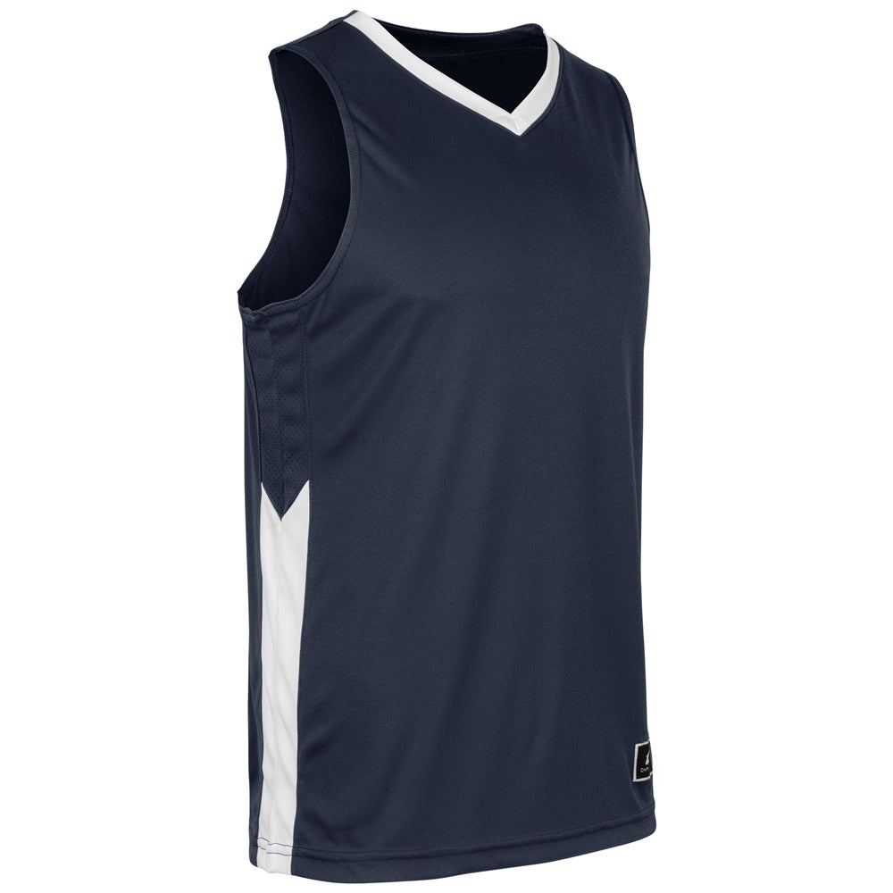 Dagger Basketball Jersey - Navy White - Adult - Extra-Large