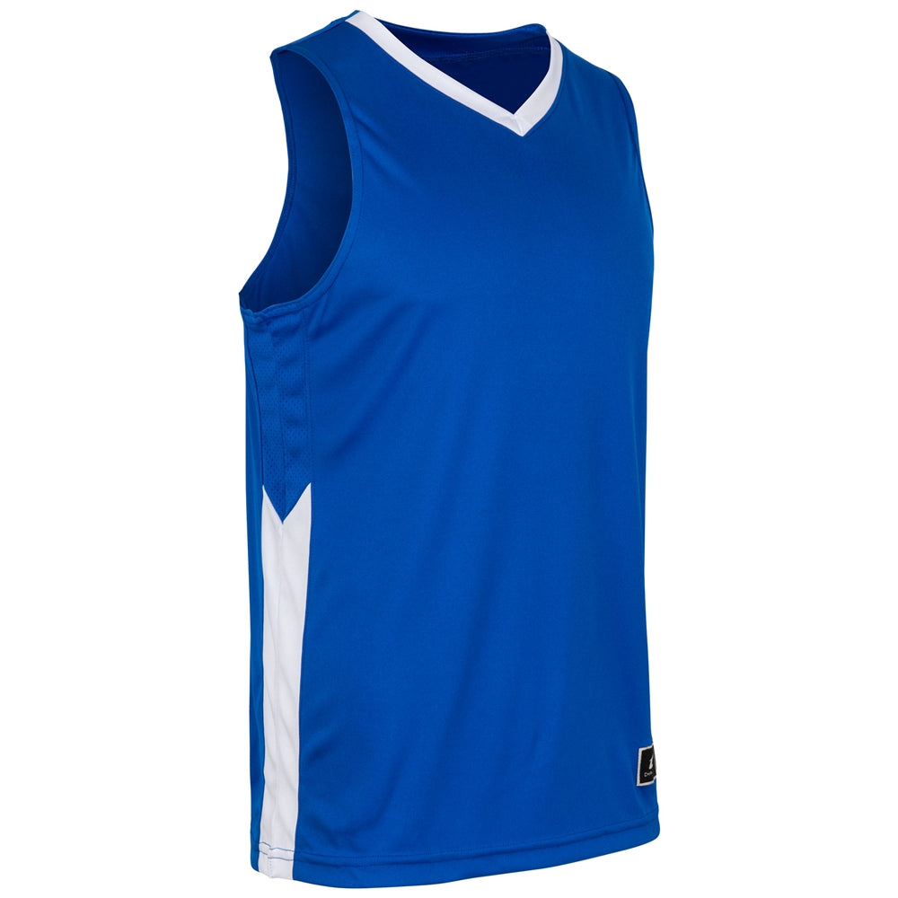 Dagger Basketball Jersey - Royal White - Adult - XXLarge