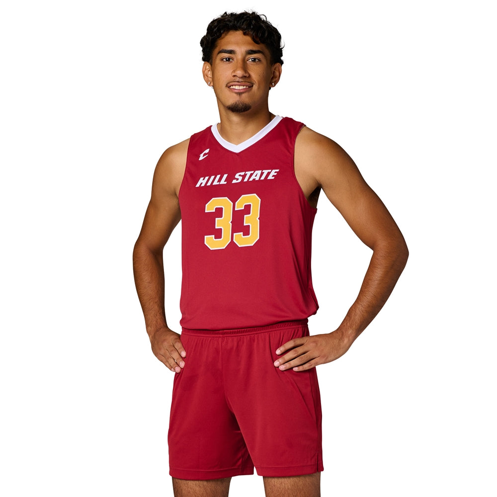 VICTORIOUS Basketball Jersey - Gold White - Adult - Large