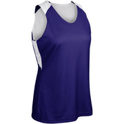 SWISH Reversible Basketball Jersey - Purple White - Womens - Extra-Large
