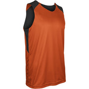 SWISH Reversible Basketball Jersey - Orange Black - Girls - Small
