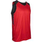 SWISH Reversible Basketball Jersey - Scarlet Black - Youth - Small