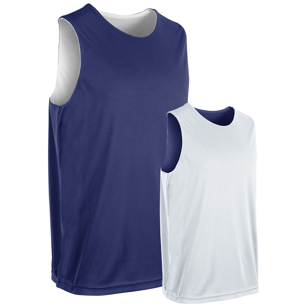 Vision Reversible Basketball Jersey - Purple White - Adult - XXLarge