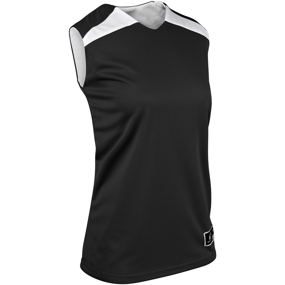 DRI-GEAR Pro-Plus Reversible Basketball Jersey - Black White - Womens - Extra-Large