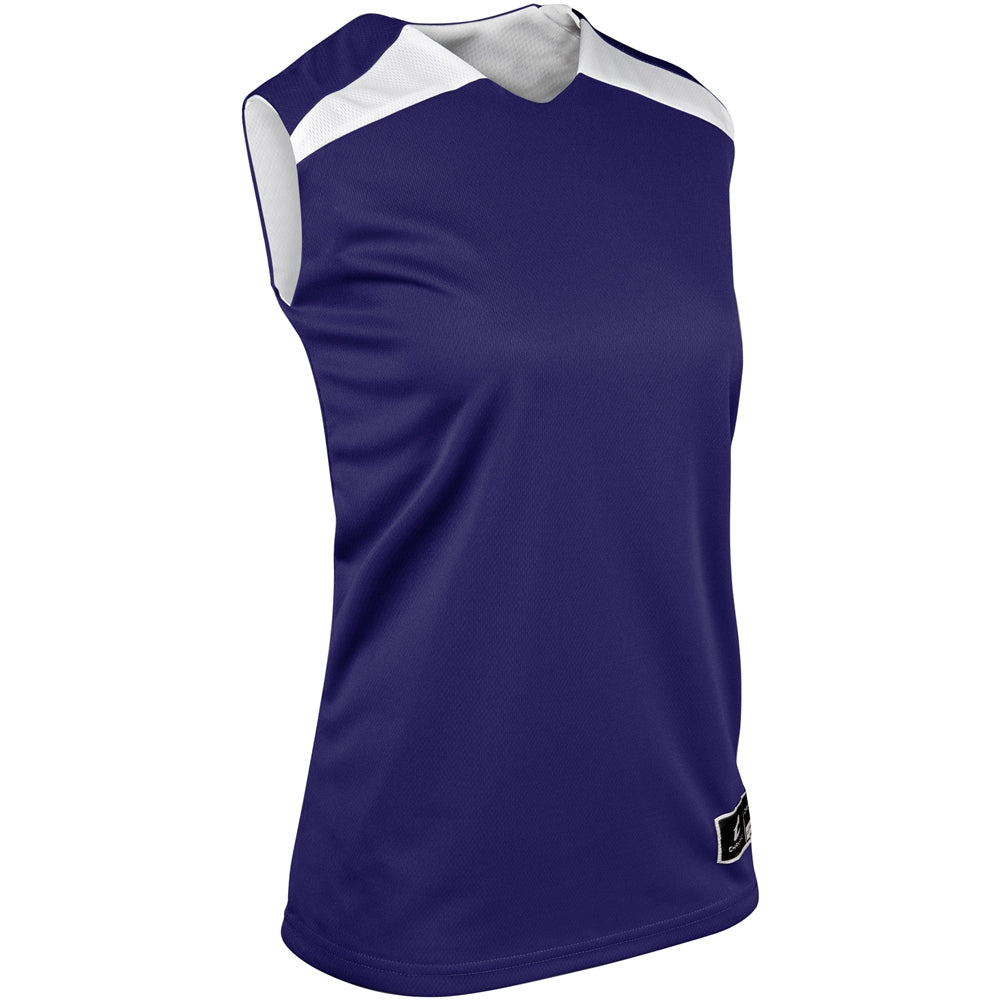 DRI-GEAR Pro-Plus Reversible Basketball Jersey - Purple White - Womens - XXLarge