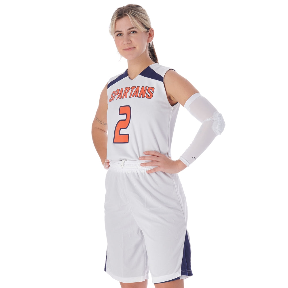 DRI-GEAR Pro-Plus Reversible Basketball Jersey - Scarlet Black - Womens - Large