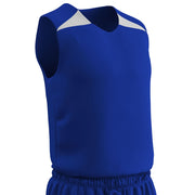 DRI-GEAR Pro-Plus Reversible Basketball Jersey - Royal White - Youth - Small