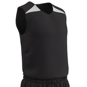 DRI-GEAR Pro-Plus Reversible Basketball Jersey - Black White - Adult - XXLarge