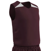 DRI-GEAR Pro-Plus Reversible Basketball Jersey - Maroon White - Adult - Extra-Large