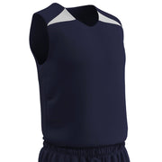 DRI-GEAR Pro-Plus Reversible Basketball Jersey - Navy White - Adult - 4XL