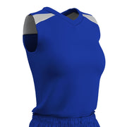 Free Toss Jersey - Royal White - Womens - Medium