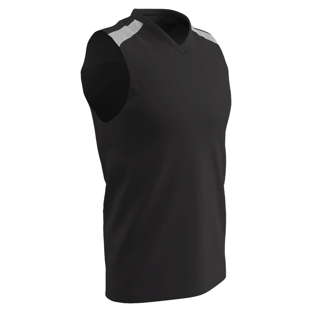Free Toss Jersey - Black White - Adult - 3XL