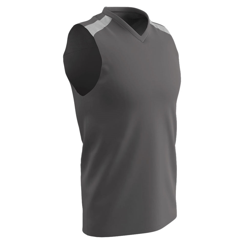 Free Toss Jersey - Charcoal White - Youth - Small