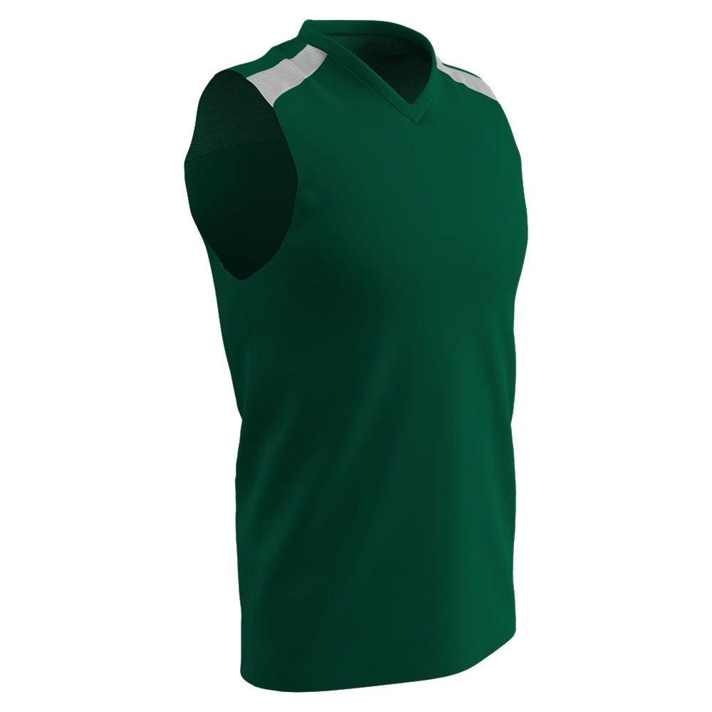 Free Toss Jersey - Forest Green White - Youth - Medium