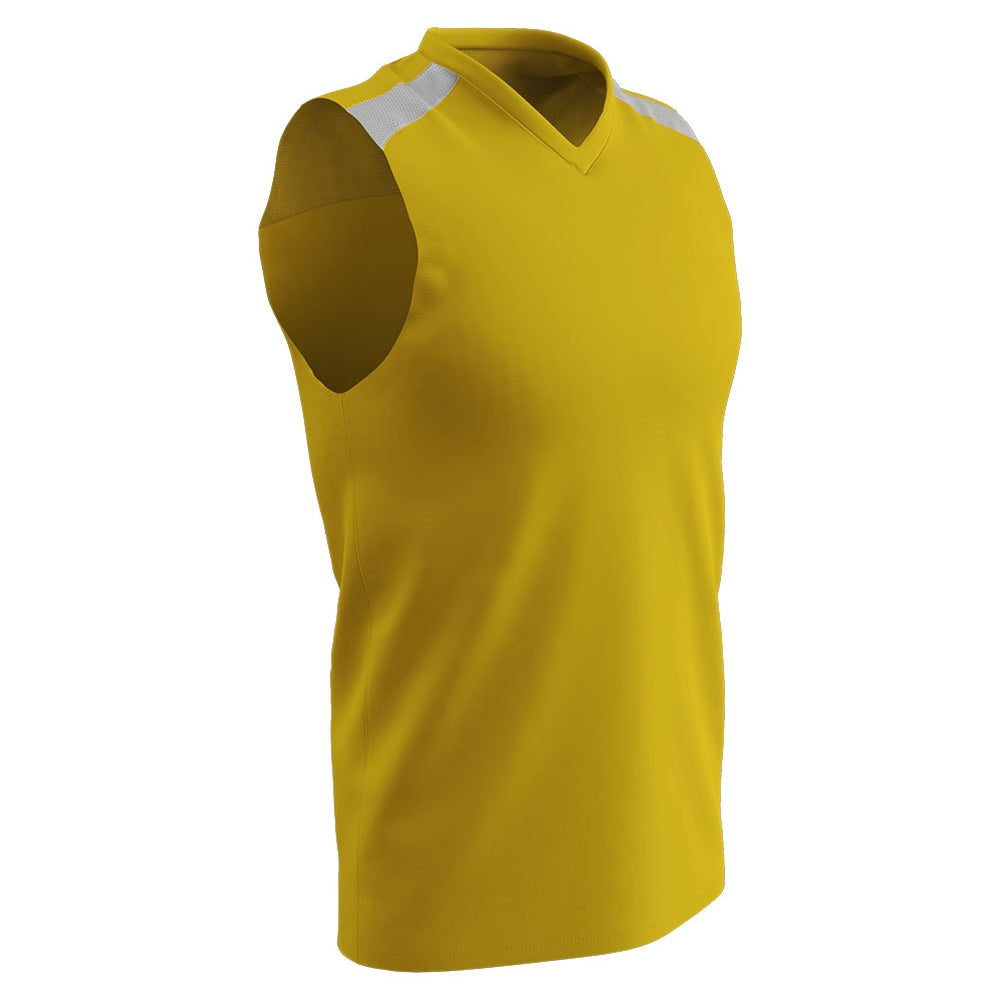 Free Toss Jersey - Gold White - Adult - Medium