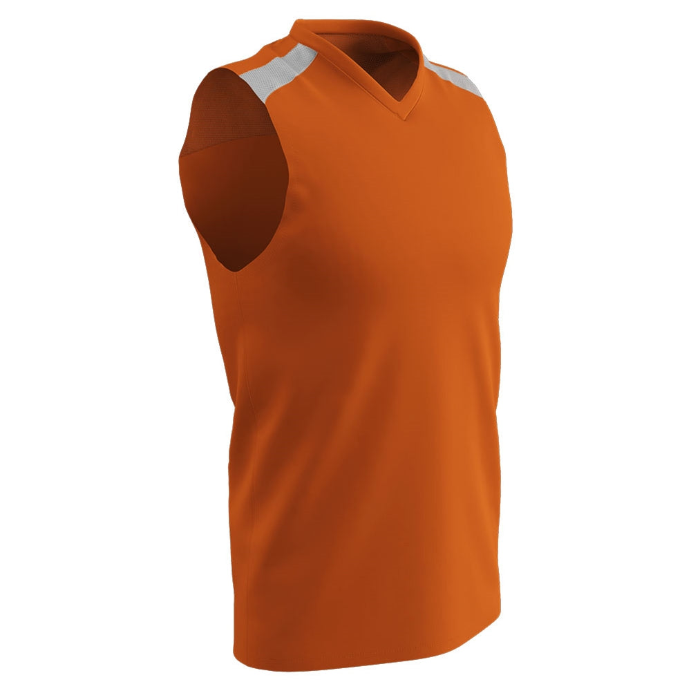 Free Toss Jersey - Orange White - Adult - 3XL