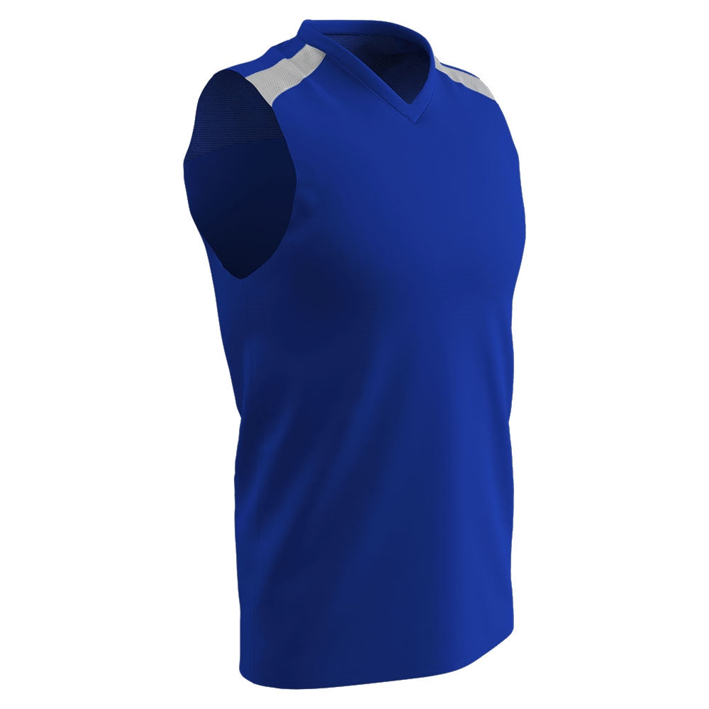 Free Toss Jersey - Royal White - Adult - 3XL
