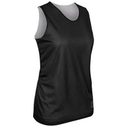 Polyester Reversible Basketball Jersey - Black White - Womens - Extra-Large