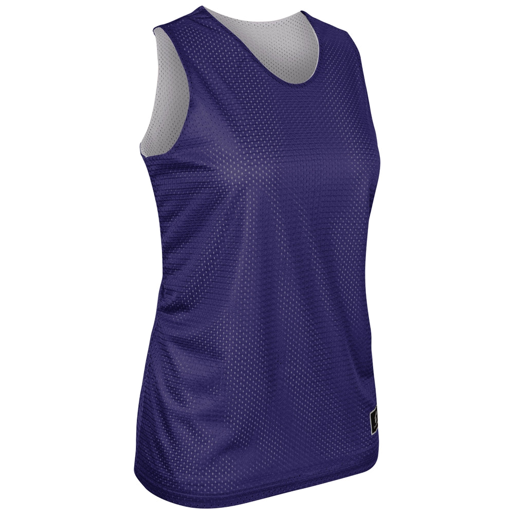 Polyester Reversible Basketball Jersey - Purple White - Womens - Extra-Large