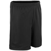 Polyester Micromesh Short - 7" Inseam Adult - Black - Adult - XXLarge