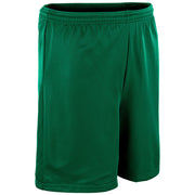 Polyester Micromesh Short - 7" Inseam Adult - Forest Green - Adult - Medium