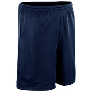 Polyester Micromesh Short - 7" Inseam Adult - Navy - Adult - Medium