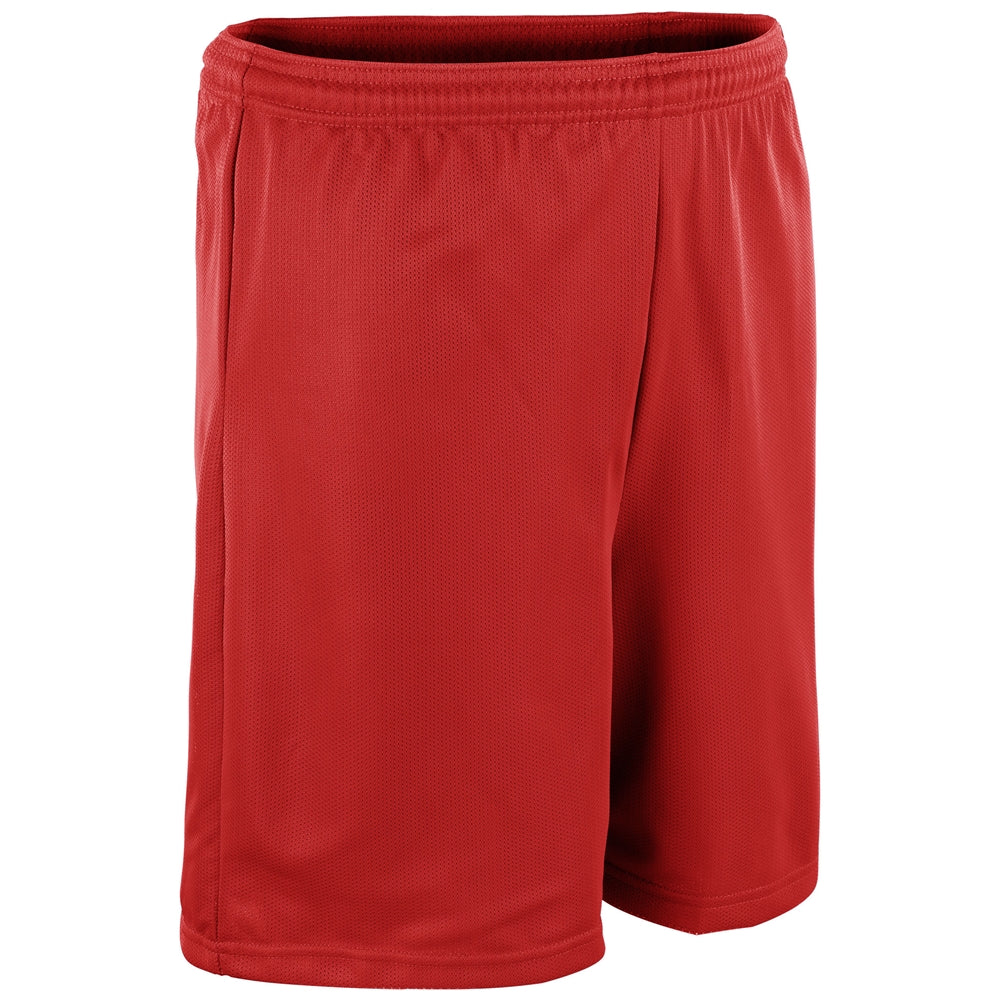 Polyester Micromesh Short - 7" Inseam Adult - Scarlet - Adult - XXLarge